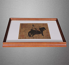 贵州书画装裱配框服务案例